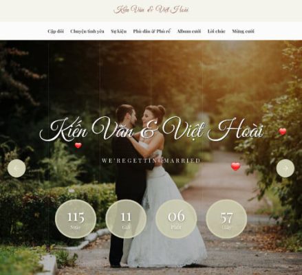 Thiệp cưới điện tử