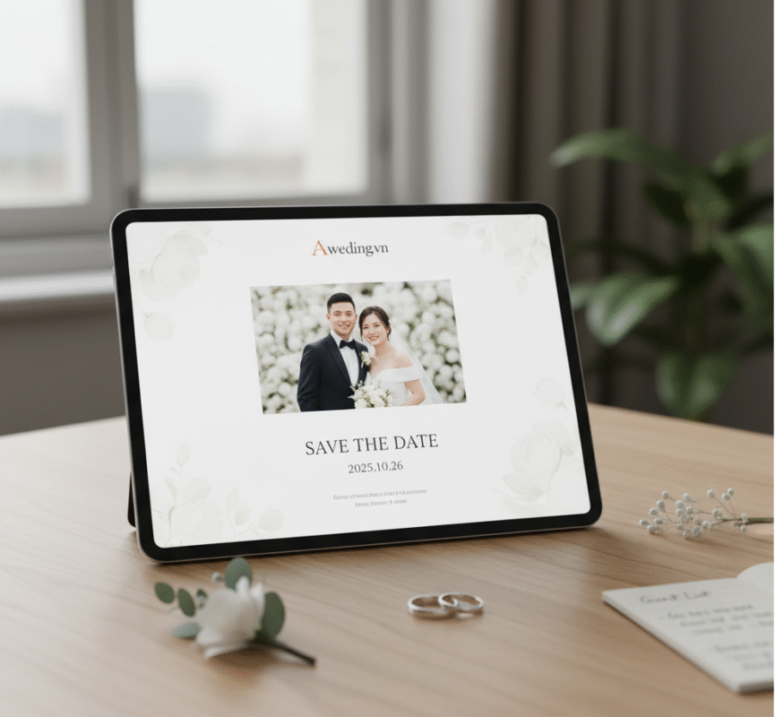Thiệp Cưới Online Hot Nhất Năm 2025