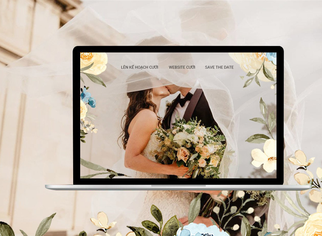 Thiệp cưới dạng website