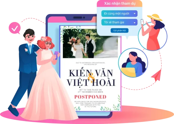 Ý Tưởng thiệp cưới