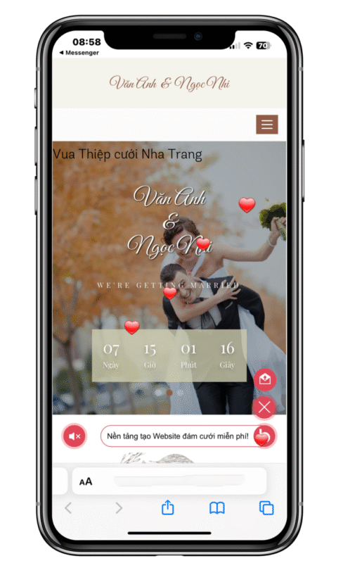 Thiệp cưới online