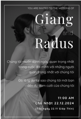 thiep cuoi online phong cach toi gian