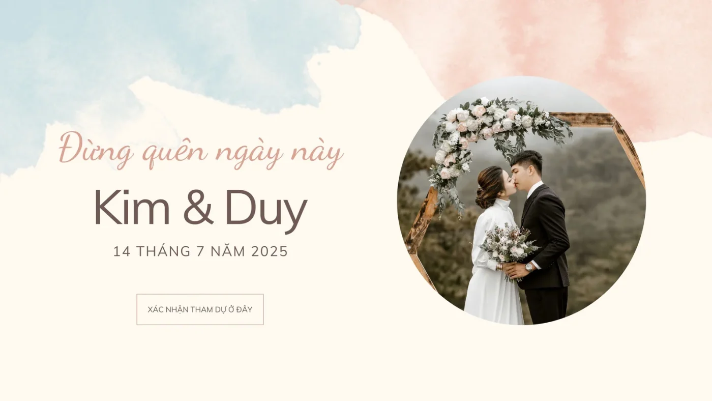 ý nghĩa của thiệp cưới online
