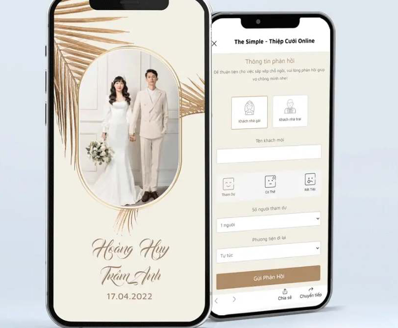 Thiết kế thiệp cưới đẹp